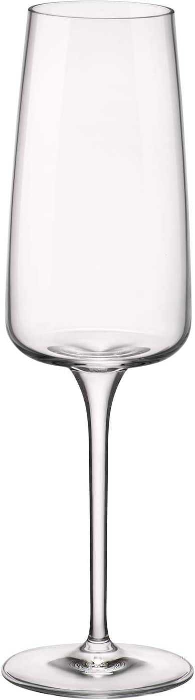 Bormioli Rocco - 8.75oz Planeo Champagne Flutes, Pack of 4 - 450365752