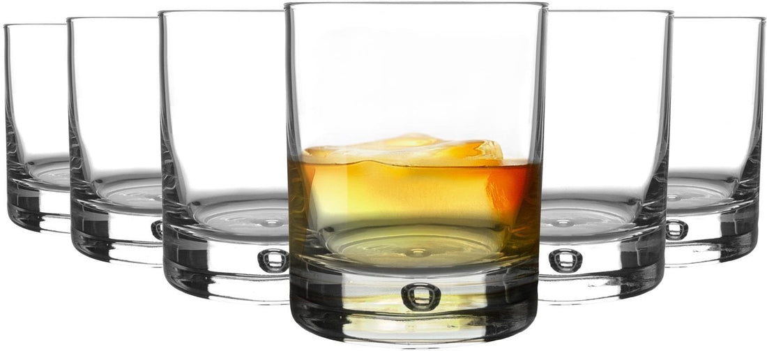 Bormioli Rocco - 9.5oz Barglass Whisky Glasses, Pack of 6 - 450122123