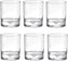 Bormioli Rocco - 9.5oz Barglass Whisky Glasses, Pack of 6 - 450122123