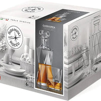 Bormioli Rocco - Cassiopea Whisky 7 Piece Set - 450234525