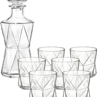 Bormioli Rocco - Cassiopea Whisky 7 Piece Set - 450234525