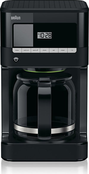 Braun - 12 Cup BrewSense Digital Drip Coffee Maker Black - KF7000BK