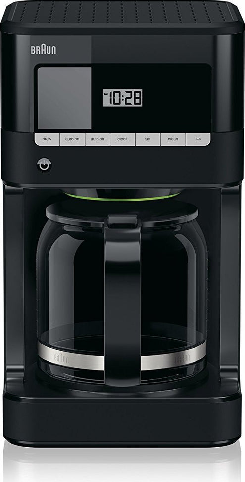 Braun - 12 Cup BrewSense Digital Drip Coffee Maker Black - KF7000BK - DISCONTINUED
