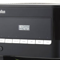 Braun - 12 Cup BrewSense Digital Drip Coffee Maker Black - KF7000BK - DISCONTINUED