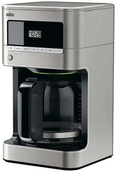 Braun - 12 Cup BrewSense Digital Drip Coffee Maker Stainless Steel - KF7170SI