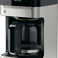 Braun - 12 Cup BrewSense Digital Drip Coffee Maker Stainless Steel/Black - KF7150BK