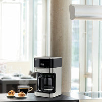 Braun - 12 Cup BrewSense Digital Drip Coffee Maker Stainless Steel/Black - KF7150BK