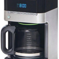 Braun - 12 Cup BrewSense Digital Drip Coffee Maker Stainless Steel/Black - KF7150BK