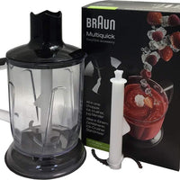 Braun - MultiQuick Chopper Ice Crusher Jug Attachment - MQ40