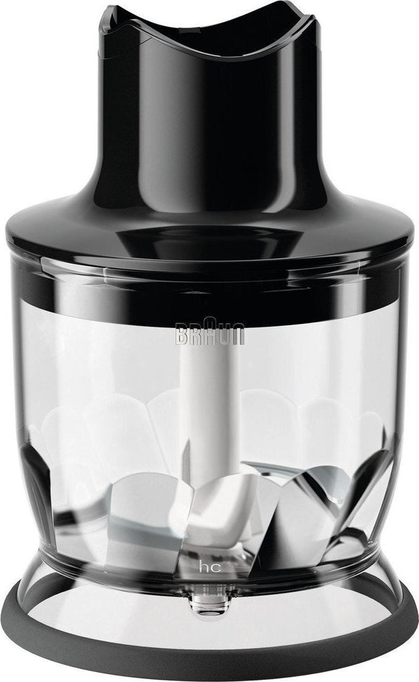 Braun - MultiQuick Hand Blender 1.5 Cup Chopper Attachment - MQ20BK
