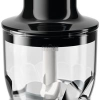 Braun - MultiQuick Hand Blender 1.5 Cup Chopper Attachment - MQ20BK