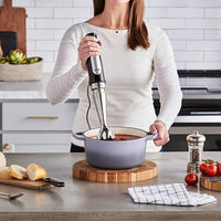 Braun - MultiQuick Immersion Hand Blender with 2-Cup Food Processor/Whisk/Beaker - MQ7035