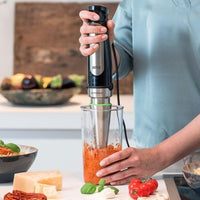 Braun - MultiQuick Immersion Hand Blender with 2-Cup Food Processor/Whisk/Beaker - MQ7035