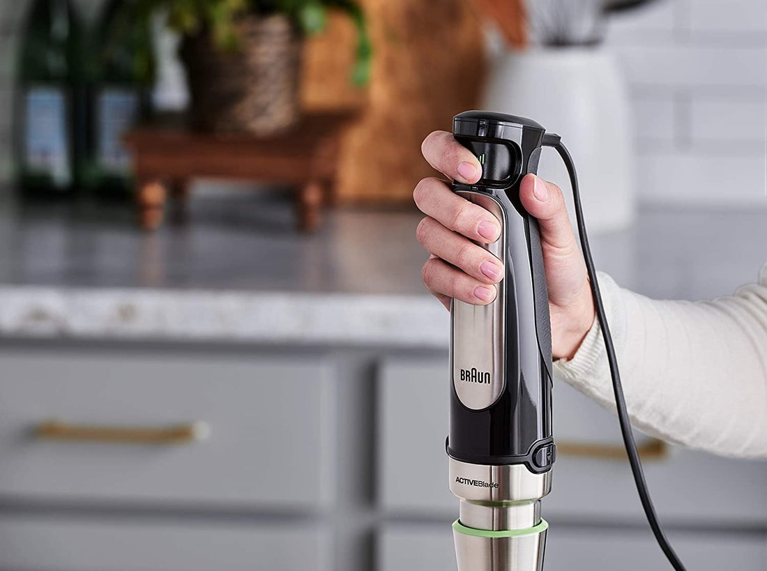 Braun - MultiQuick Immersion Hand Blender with 2-Cup Food Processor/Whisk/Beaker - MQ7035 - DISCONTINUED