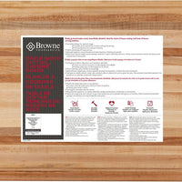 Browne - 20" x 16" Maple Wood Carving/Cutting Board - 573620