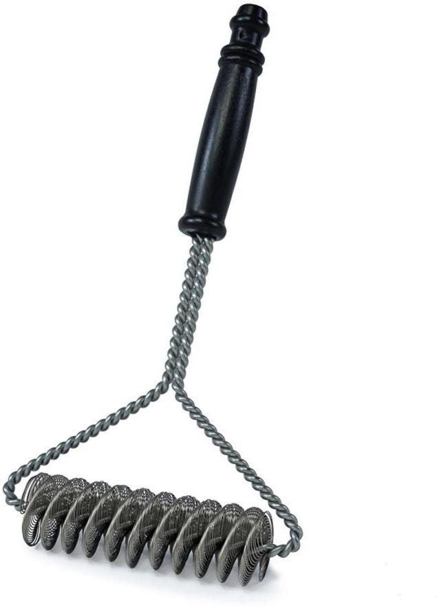 Brushtech - 12" Double Helix Bristle-Free BBQ Grill Brush - BT406C