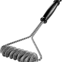 Brushtech - 12" Quad Spring Double Helix Bristle-Free BBQ Grill Brush - BT409C