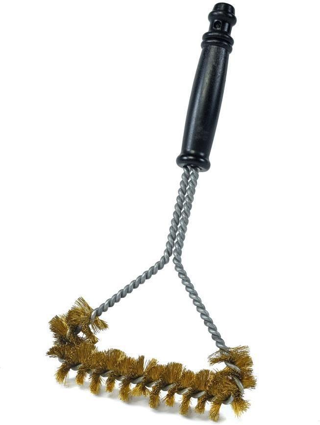 Brushtech - 12" Spiral Wide-Faced BBQ Grill Brush - BT306C