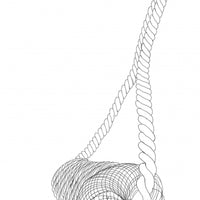 Brushtech - 16" Quad Spring Double Helix Bristle-Free BBQ Grill Brush - BT410C