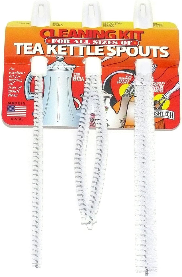 Brushtech - Pack of 3 Tea Kettle Spout Brushes - BT228C