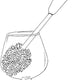 Brushtech - Small Goblet & Brandy Glassware Brush - BT-205C