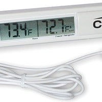 CDN - Audio/Visual Refrigerator/Freezer Alarm Thermometer, Pack of 6 - TA20