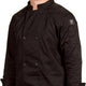 Chef Revival - Basic Cooks Jacket Black with Chef Logo Buttons Extra Large - J061BK-XL