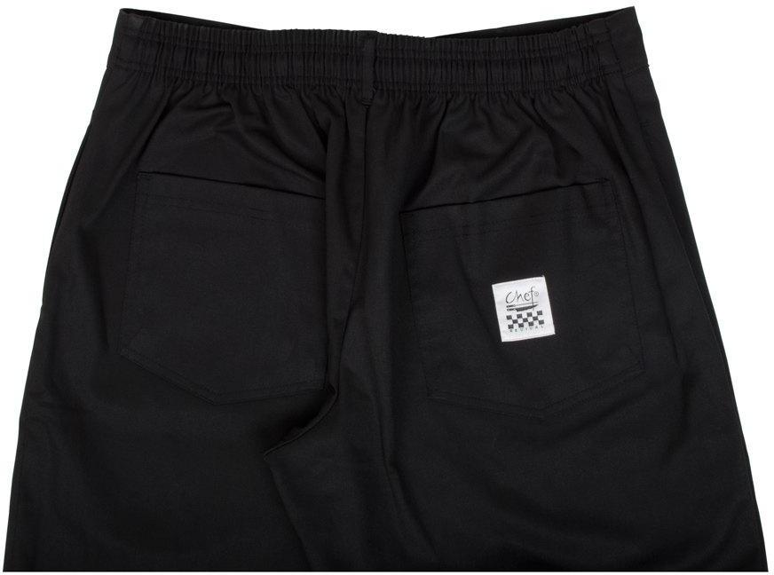 Chef Revival - Black Chef Trousers Medium - P034BK-M