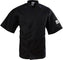 Chef Revival - Black Traditional Chef Jacket with Short Sleeves Medium - J045BK-M