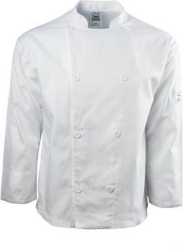 Chef Revival - Classic Long Sleeve Chef Jacket with Chef Buttons Small - J002-S