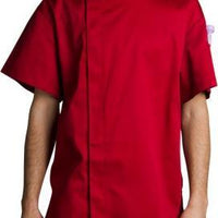 Chef Revival - Crew Snap Jacket Red Large - J020TM-L