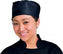 Chef Revival - Pill-Box Hat Black Size Regular - H008-R