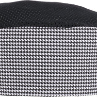 Chef Revival - Pill-Box Hat Houndstooth Size Regular - H009-R - DISCONTINUED