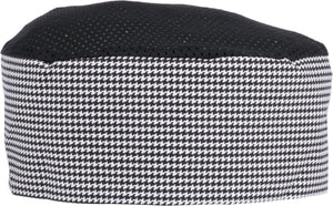 Chef Revival - Pill-Box Hat Houndstooth Size Regular - H009-R