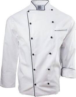 Chef Revival - White Brigade Jacket Large - J044-L - DISCONTINUED