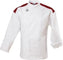 Chef Revival - White Metro Chef Jacket with Red Yoke Extra Large - J027RD-XL