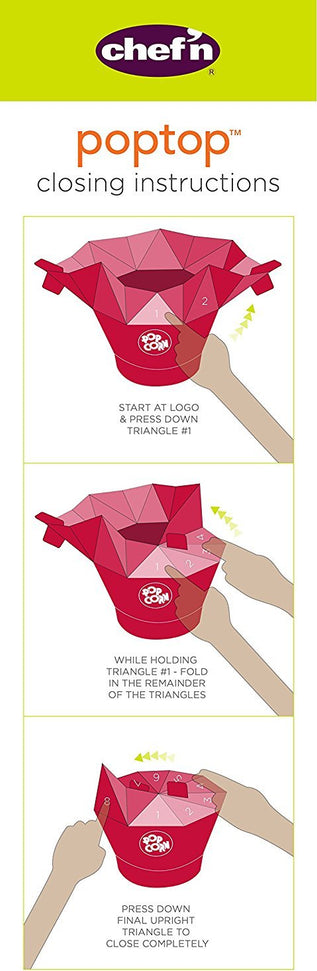 Chef'n - PopTop Popcorn Popper - 102729005
