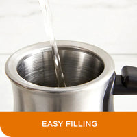 Chef's Choice - 1 L Cordless Electric Gooseneck Kettle Stainless - KTCC1LSS13