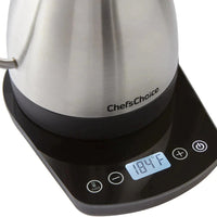 Chef's Choice - 1 L Cordless Electric Gooseneck Kettle Stainless - KTCC1LSS13