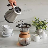 Chef's Choice - 1 L Cordless Electric Gooseneck Kettle Stainless - KTCC1LSS13