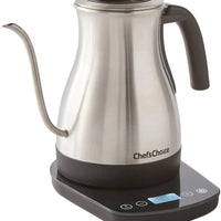 Chef's Choice - 1 L Cordless Electric Gooseneck Kettle Stainless - KTCC1LSS13