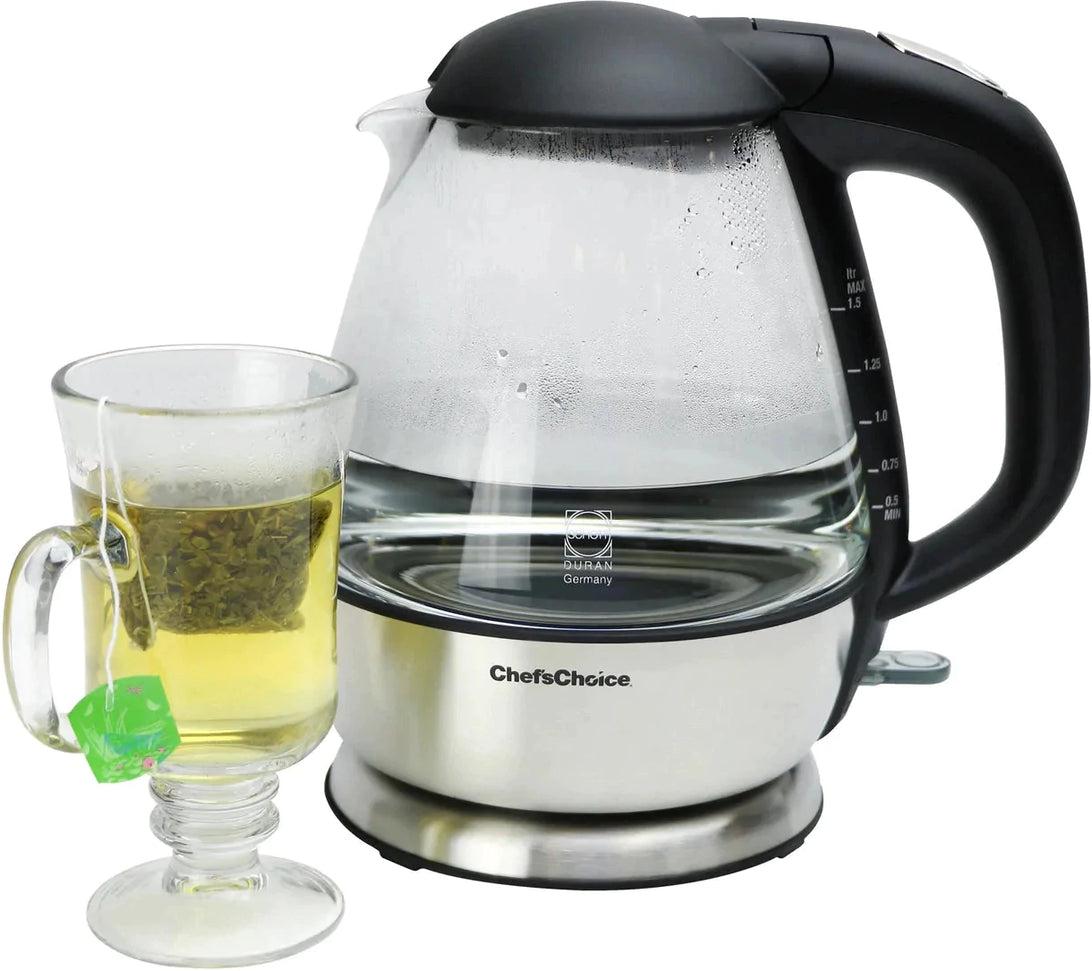 Chef's Choice - 1.5 L Cordless Electric Glass Kettle - 680 - DISCONTINUED