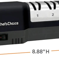 Chef's Choice - 3-Stage Hybrid Electric Knife Sharpener Black - 250