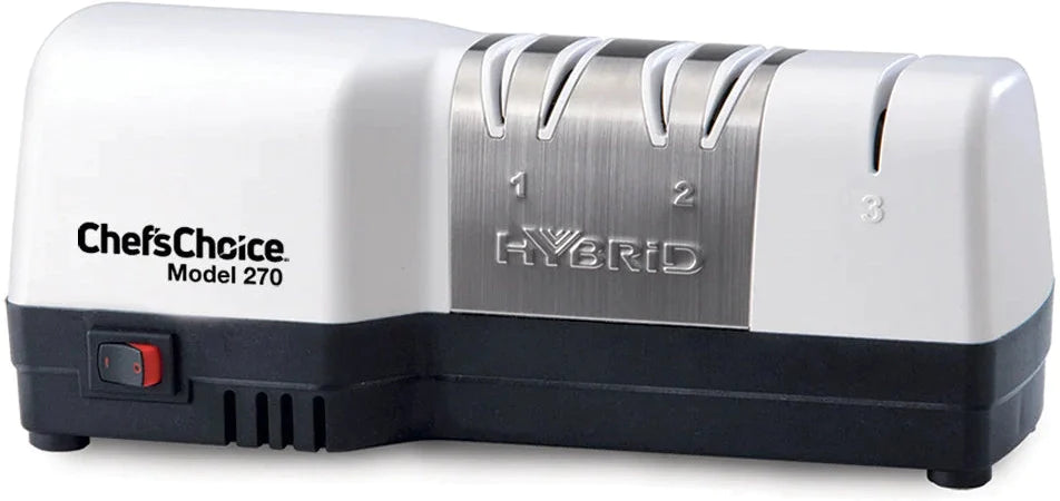 Chef's Choice - 3-Stage Hybrid Electric Knife Sharpener White - 270