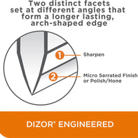 Chef's Choice - 3 Stage Professional Electric Knife Sharpener Platinum - 130