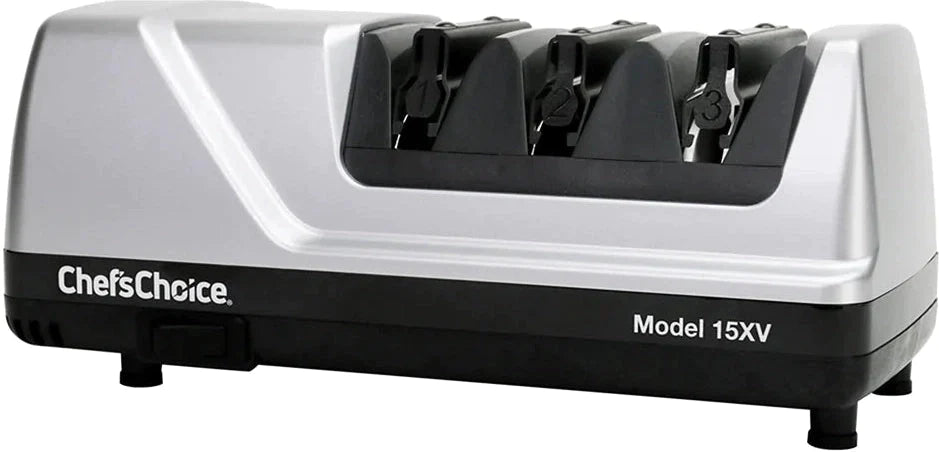 Chef's Choice - 3 Stage Professional Electric Knife Sharpener Platinum - 15XV