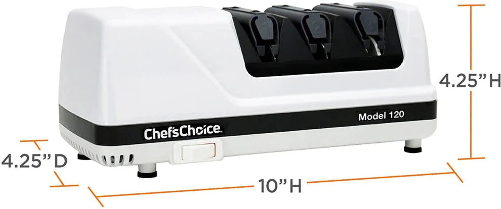 Chef's Choice - 3 Stage Professional Electric Knife Sharpener White - 120