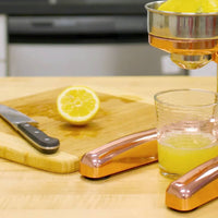 Cilio - Commercial Grade Polished Copper Citrus Press - C309454