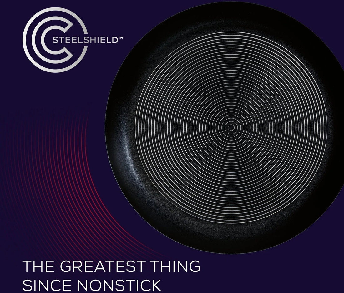 Circulon - 10 PC SteelShield C-Series Tri-Ply Clad Nonstick Cookware Set - 30012