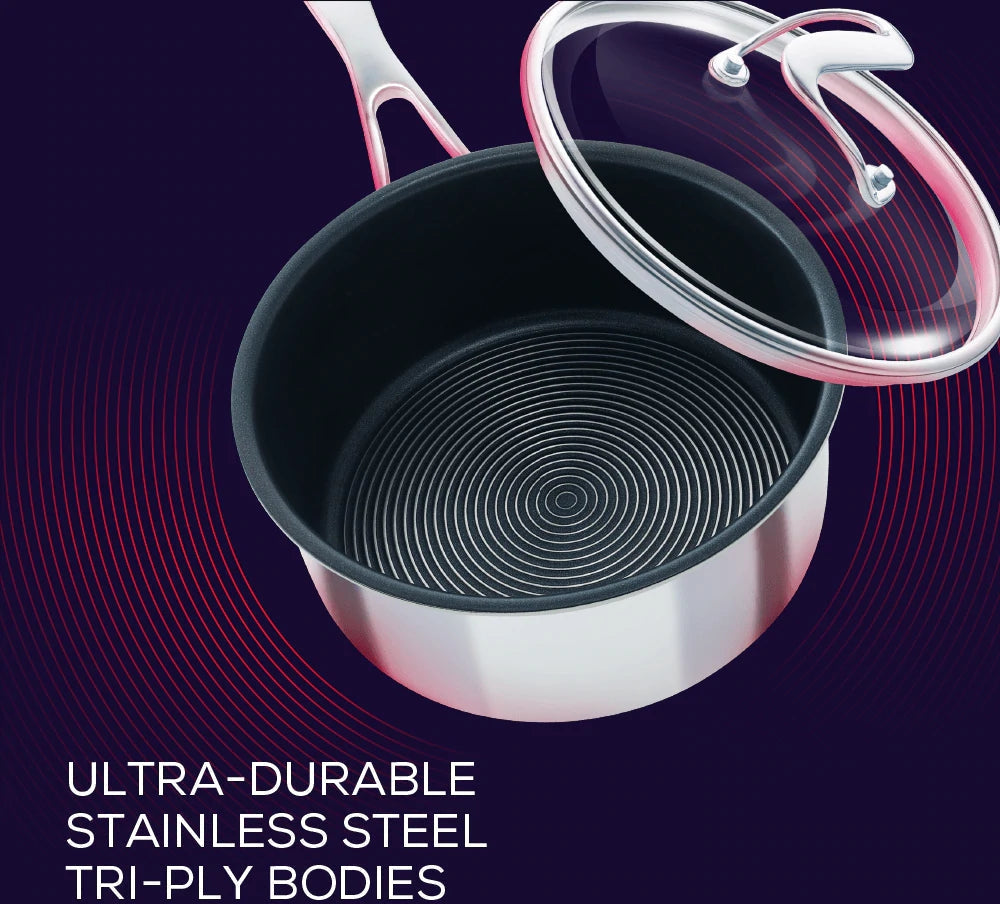 Circulon - 10 PC SteelShield C-Series Tri-Ply Clad Nonstick Cookware Set - 30012